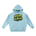 Snow Wash Fleece Oversize Hoodie