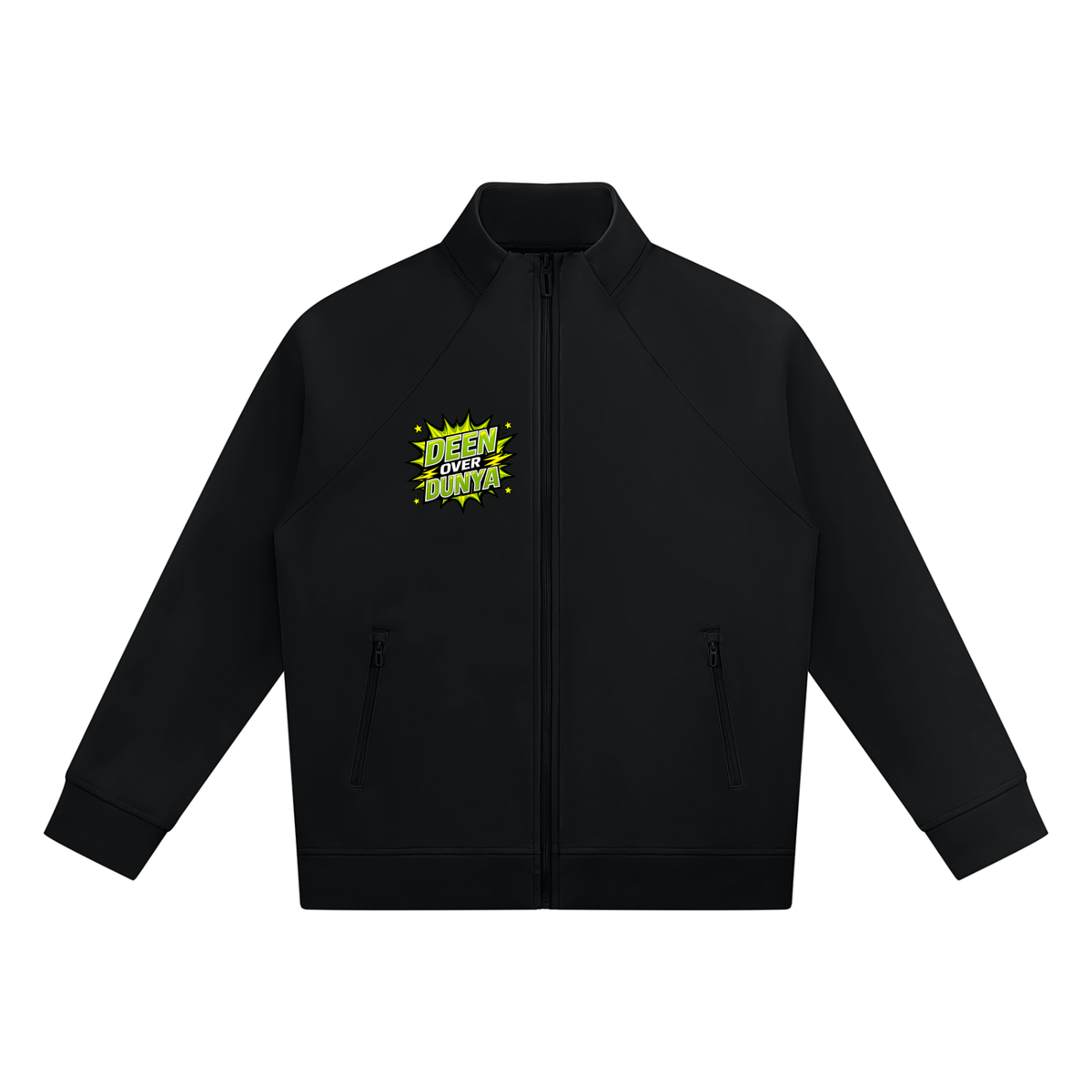 Unisex Stand Collar Jacket