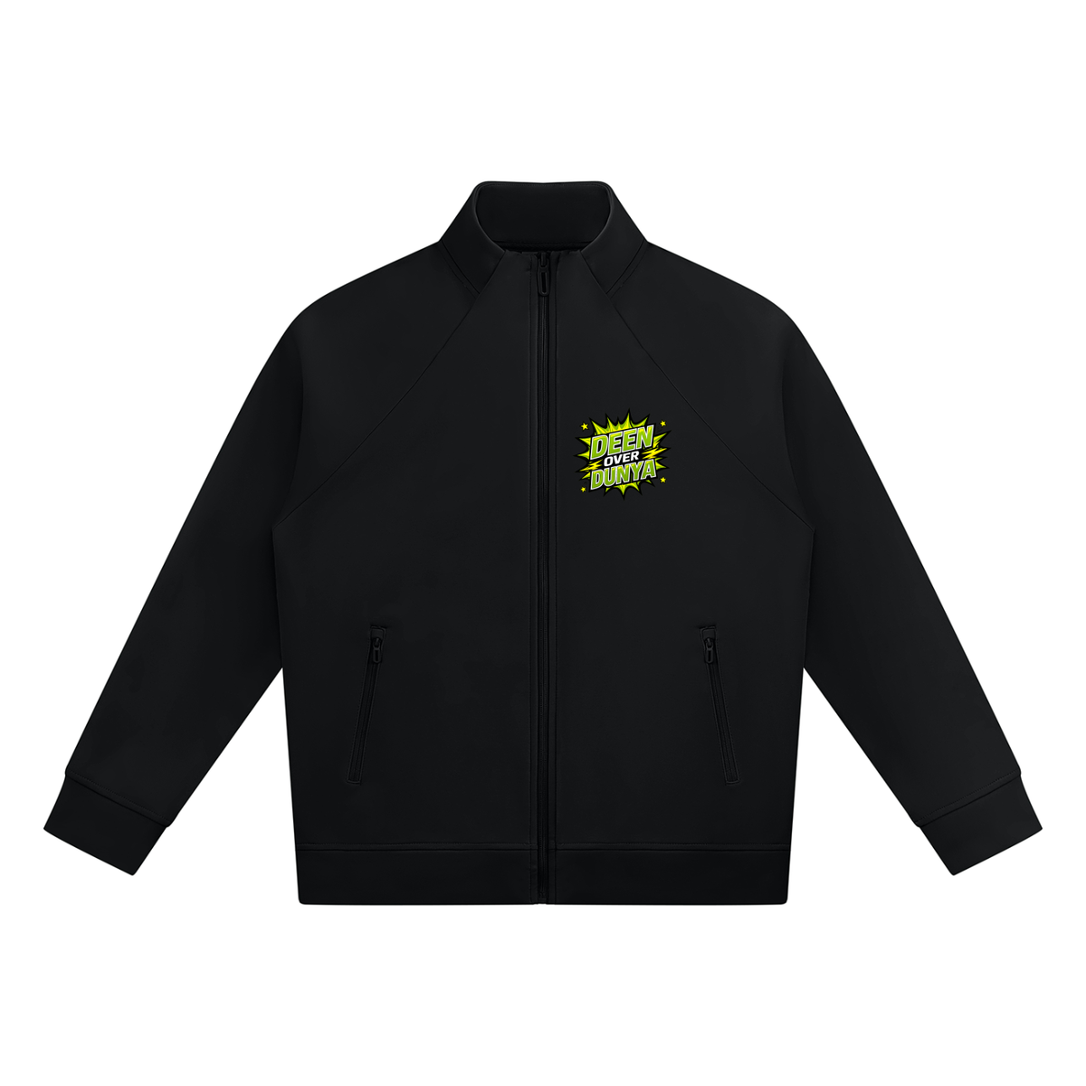 Unisex Stand Collar Jacket
