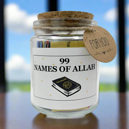 99 Names of Allah Jar