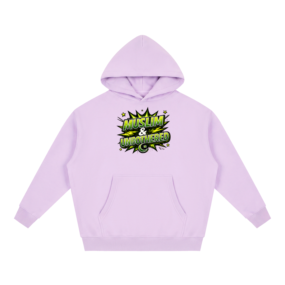 Essential Oversized Boxy Fit Fleece Hoodie